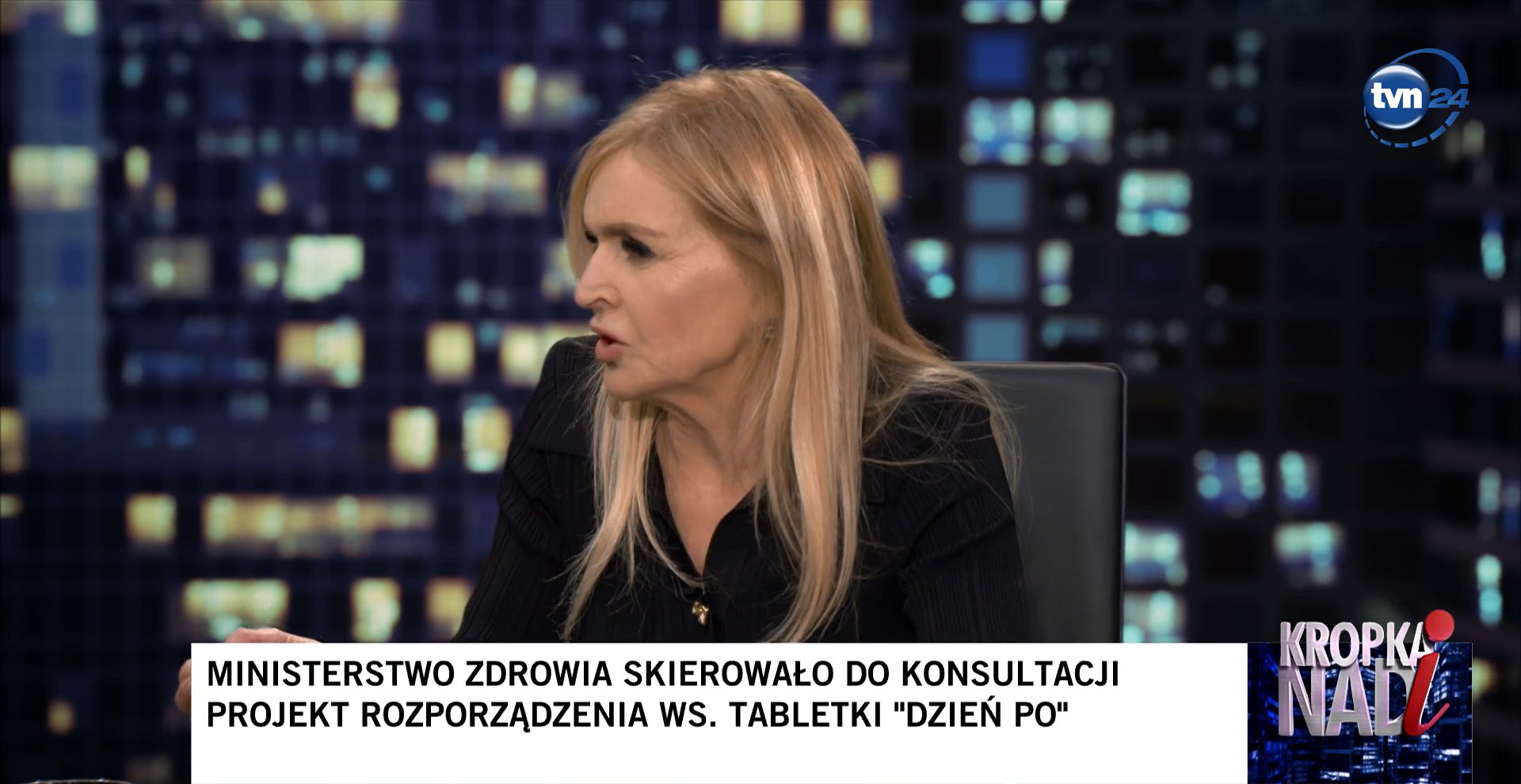 Ostre starcie w "Kropce nad i". Monika Olejnik nie wytrzymała
