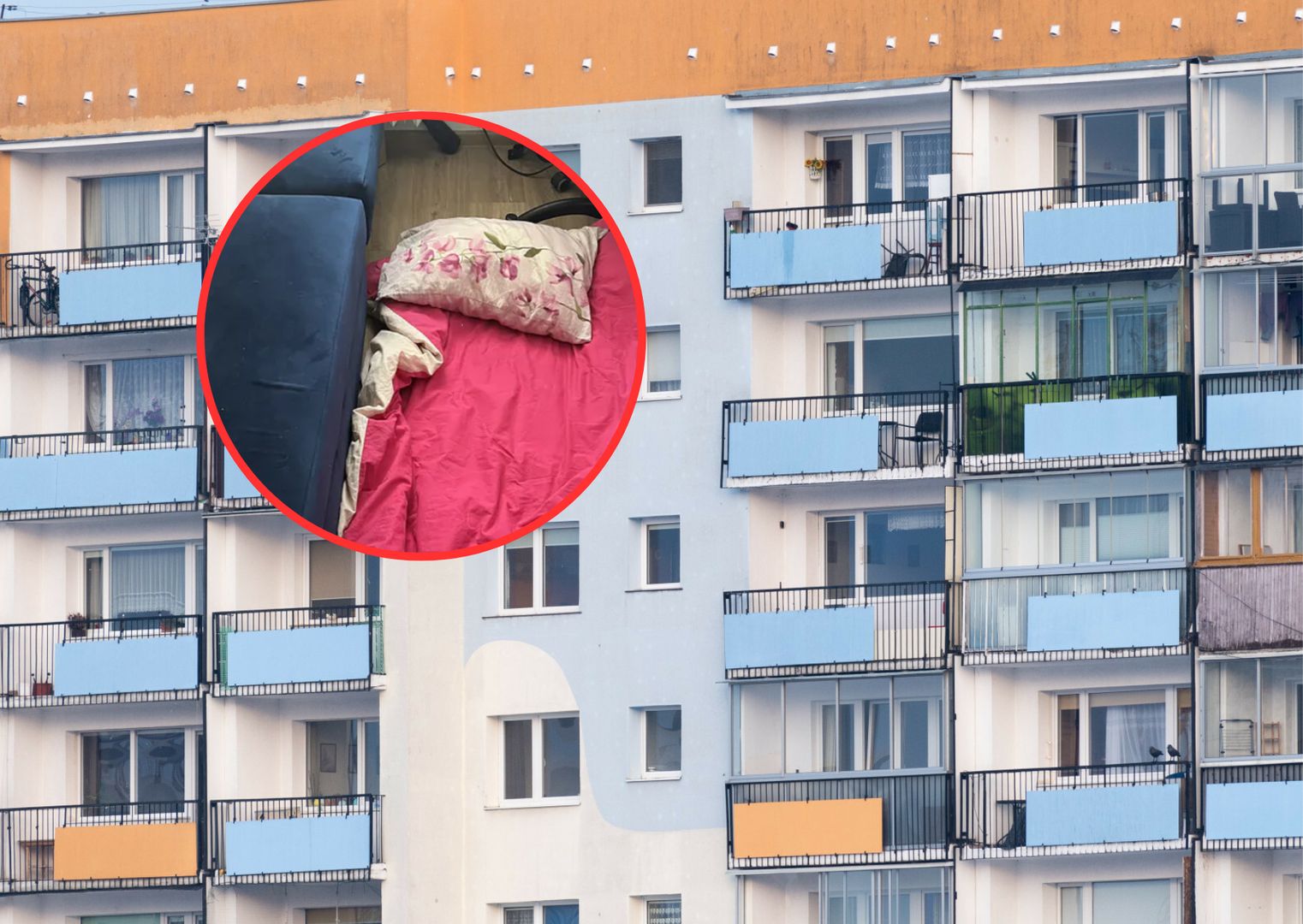 Żyje z teściami na 48 metrach. Każdej nocy słyszy ten sam dźwięk