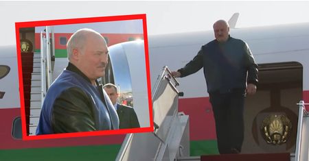 Dziwne zachowanie Łukaszenki. W sieci krąży nagranie z lotniska