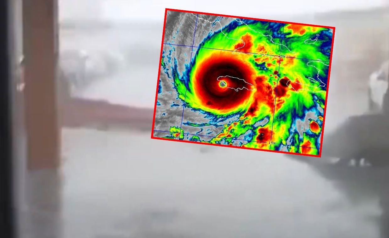 Melissa uderzyła w Jamajkę. Guantanamo ewakuowane