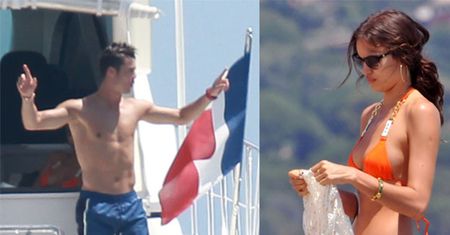 Ronaldo z piękną kochanką w Saint-Tropez! (ZDJĘCIA)