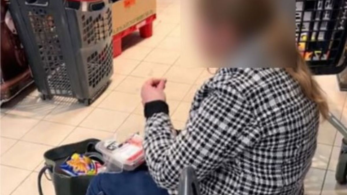 TikTok obiegło nagranie z Biedronki