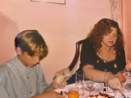 Magda Gessler w młodości