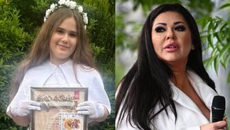 Iwona Węgrowska zaprezentowała KOLEJNĄ komunijną sukienkę Lili: "Bóg jest z nami"