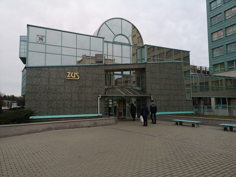 Zakład Ubezpieczeń Społecznych przy ul. Zana w Lublinie