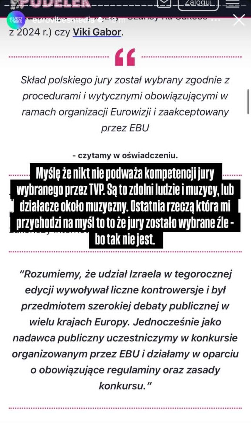 Maria Baładżanow o decyzji polskiego jury