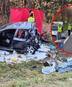 Stali w korku. Tragiczny wypadek na wjeździe do miasta