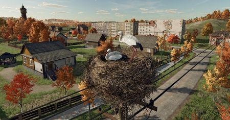 Polska mapa w Farming Simulator 22. Aż chce się tam zamieszkać
