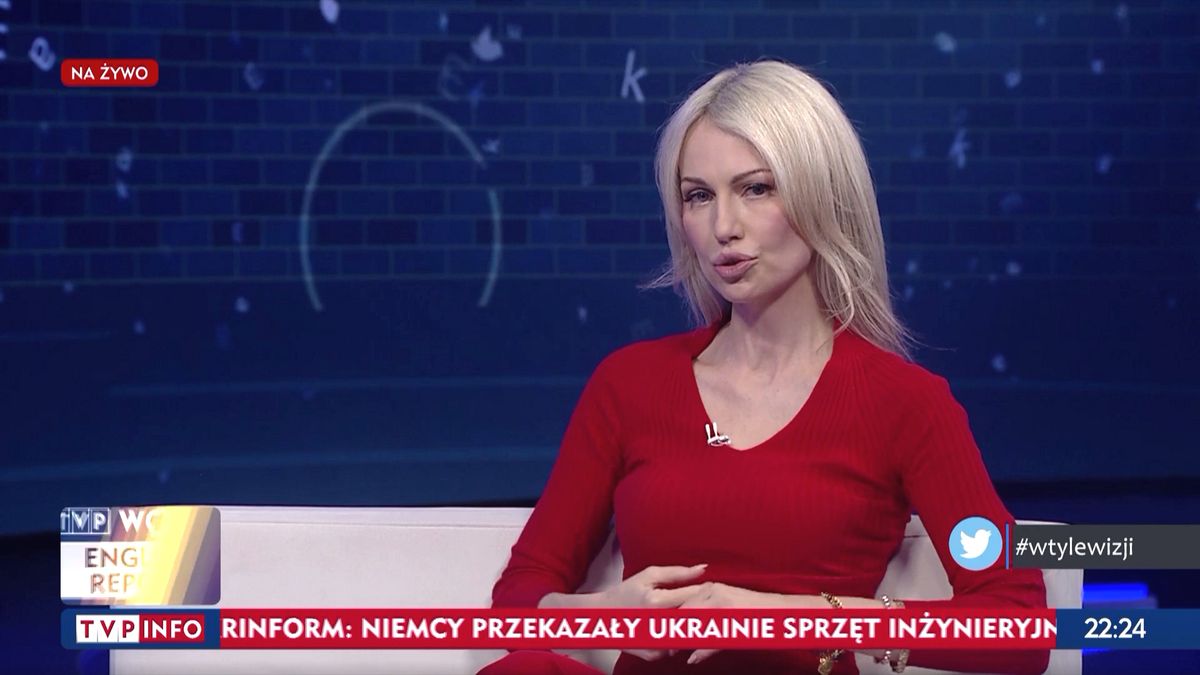 Magdalena Ogórek znów "błysnęła" na antenie TVP