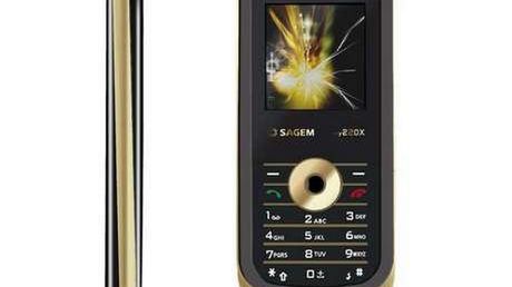 Sagem my220x w taniej złotej edycji 1
