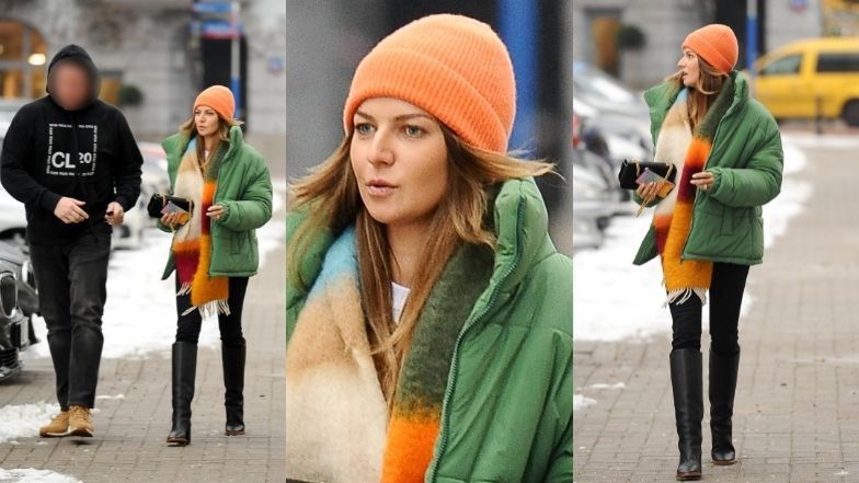 Anna Lewandowska łamie przepisy podczas przejażdżki po Warszawie
