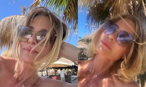 Odziana w skąpe bikini Aneta Kręglicka ŁADUJE BATERIE pod palmami. Taka to pożyje? (ZDJĘCIA)