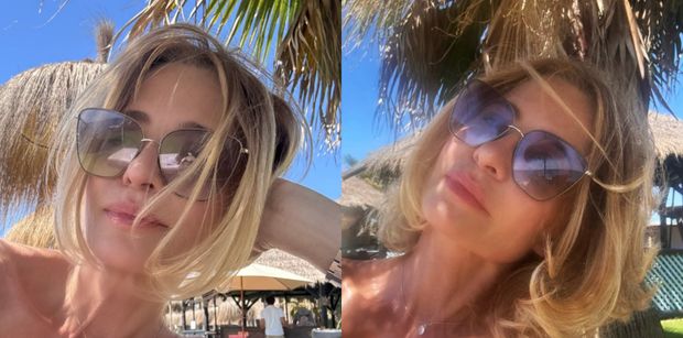Odziana w skąpe bikini Aneta Kręglicka ŁADUJE BATERIE pod palmami. Taka to pożyje? (ZDJĘCIA)