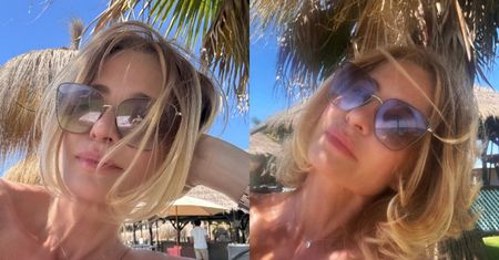 Odziana w skąpe bikini Aneta Kręglicka ŁADUJE BATERIE pod palmami. Taka to pożyje? (ZDJĘCIA)