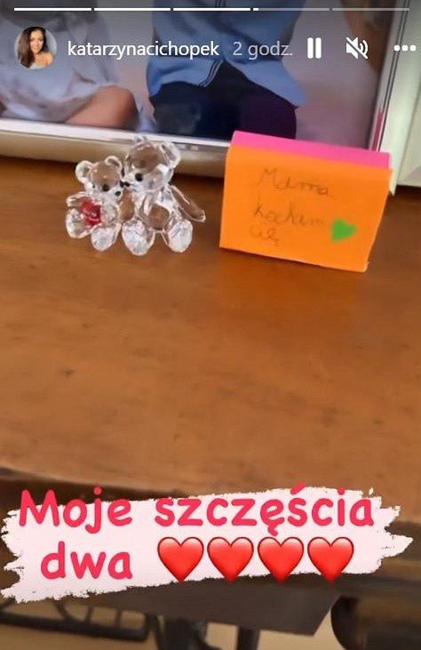 Prezenty dla Katarzyny Cichopek od dzieci. Tak świętowali Dzień Matki 