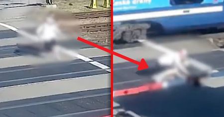 Wbiegli pod pociąg. Mężczyzna nie żyje. Wideo z Czech