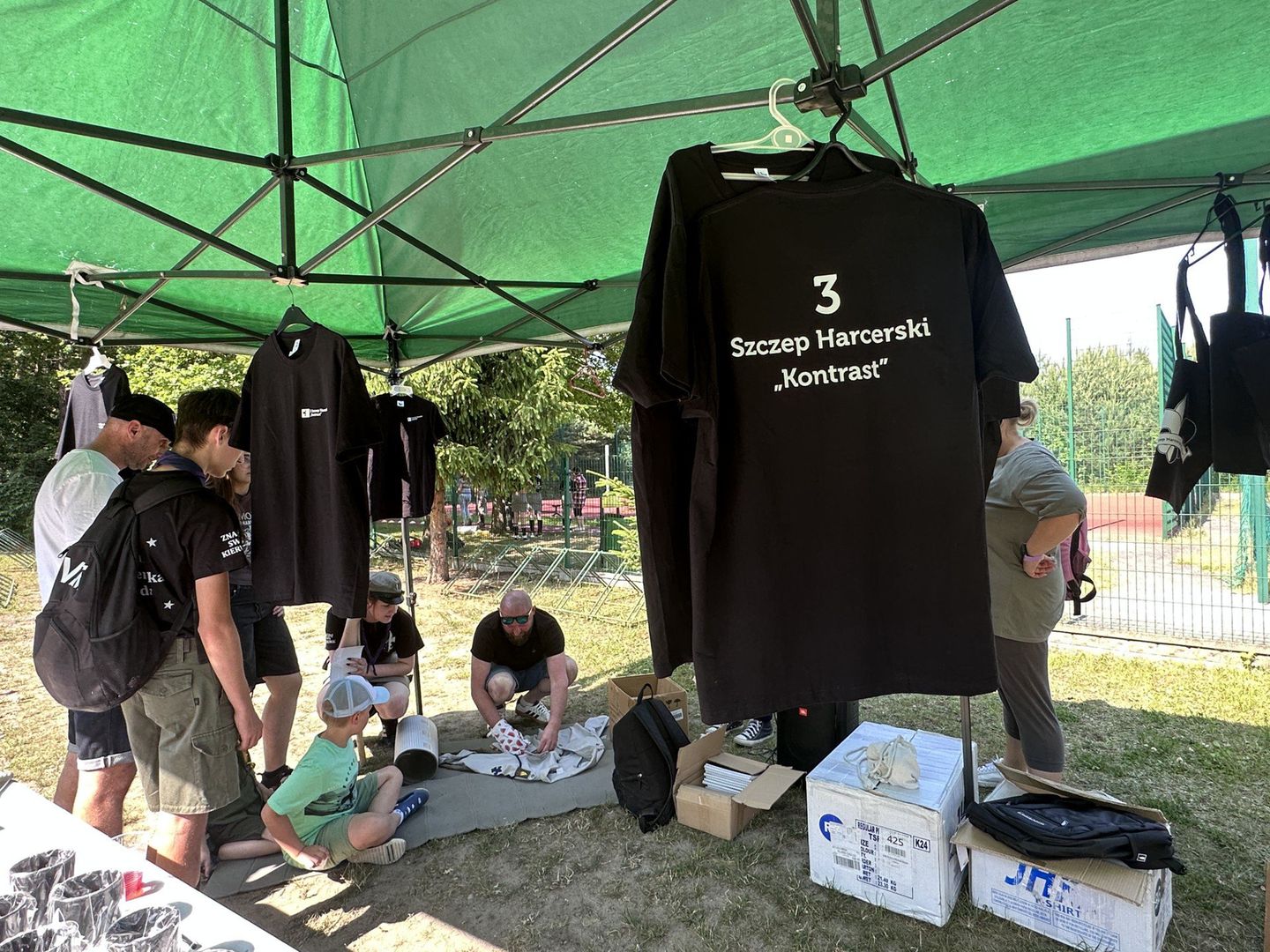 Piknik rodzinny 3 Szczepu Harcerskiego &#34;Kontrast&#34; w Bełchatowie