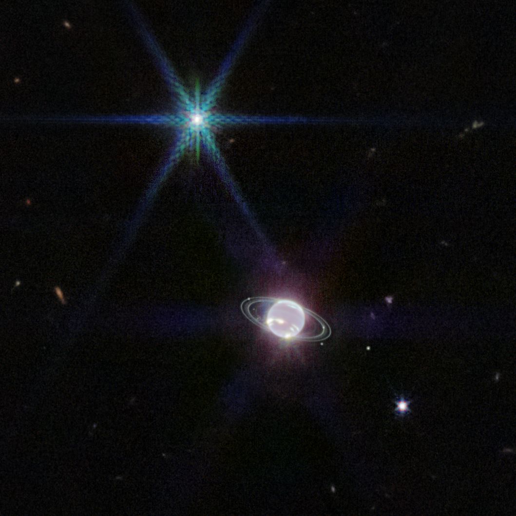 Nowe zdjęcie Neptuna. NASA publikuje obraz z teleskopu Webba.