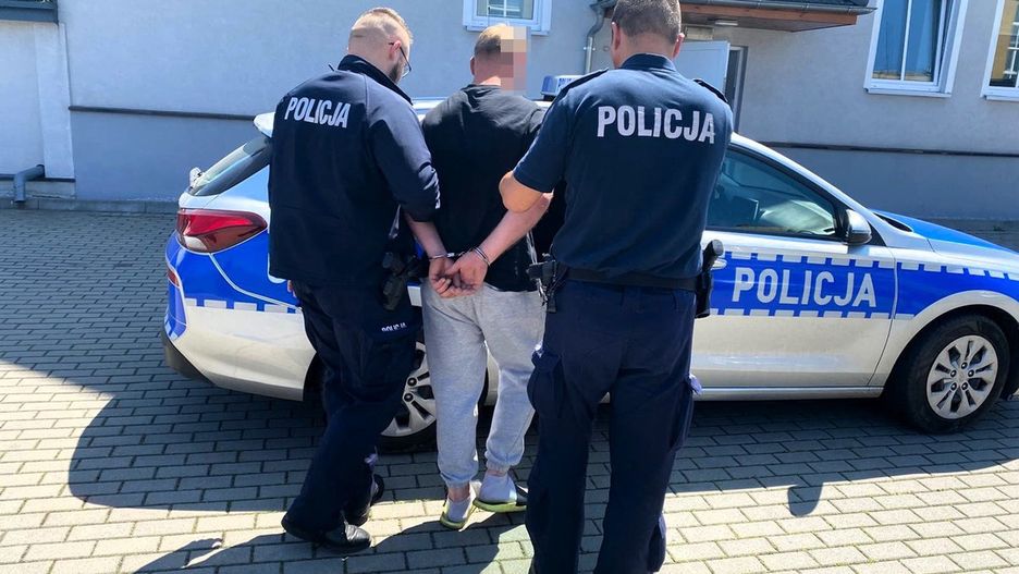 Policja zatrzymała mężczyznę podejrzanego o kradzież ciężarówki
