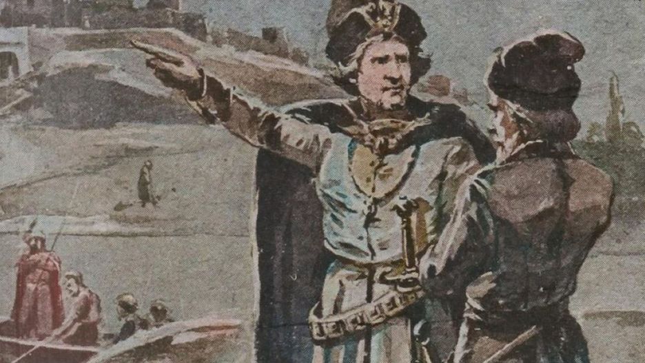 Miecław. Fragment z okładki powieści Józefa Kraszewskiego