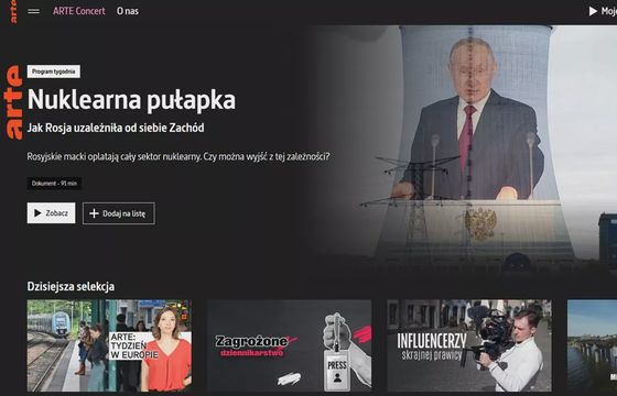 Kanał Arte planuje platformę streamingową dla całej UE