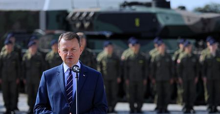 Stan wyjątkowy. Mariusz Błaszczak pokazał nowe zdjęcie zasieków
