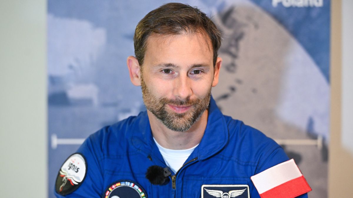 Astronauta Sławosz Uznański-Wiśniewski