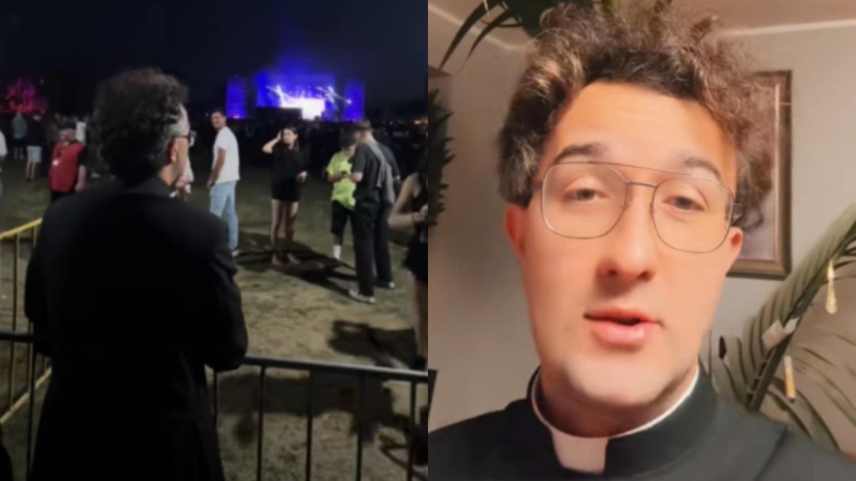 Ksiądz Mateusz poszedł na koncert rapowy. Internet zachwycony