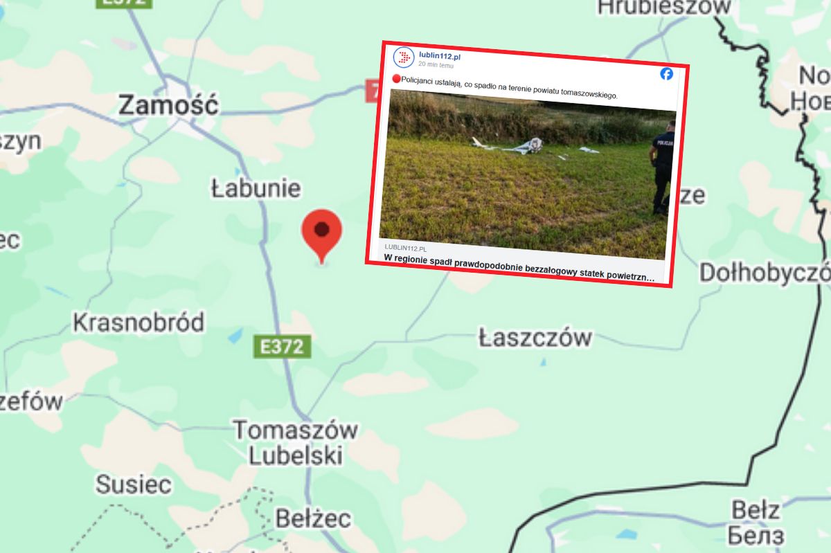 Spadł na ziemię. Niezidentyfikowany obiekt na Lubelszczyźnie