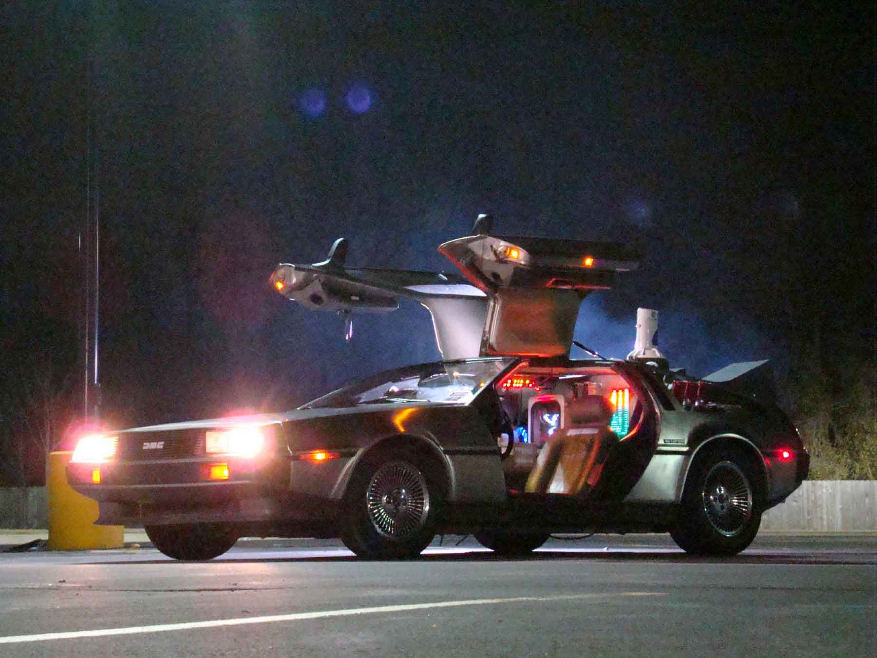 DeLorean wehikuł czasu