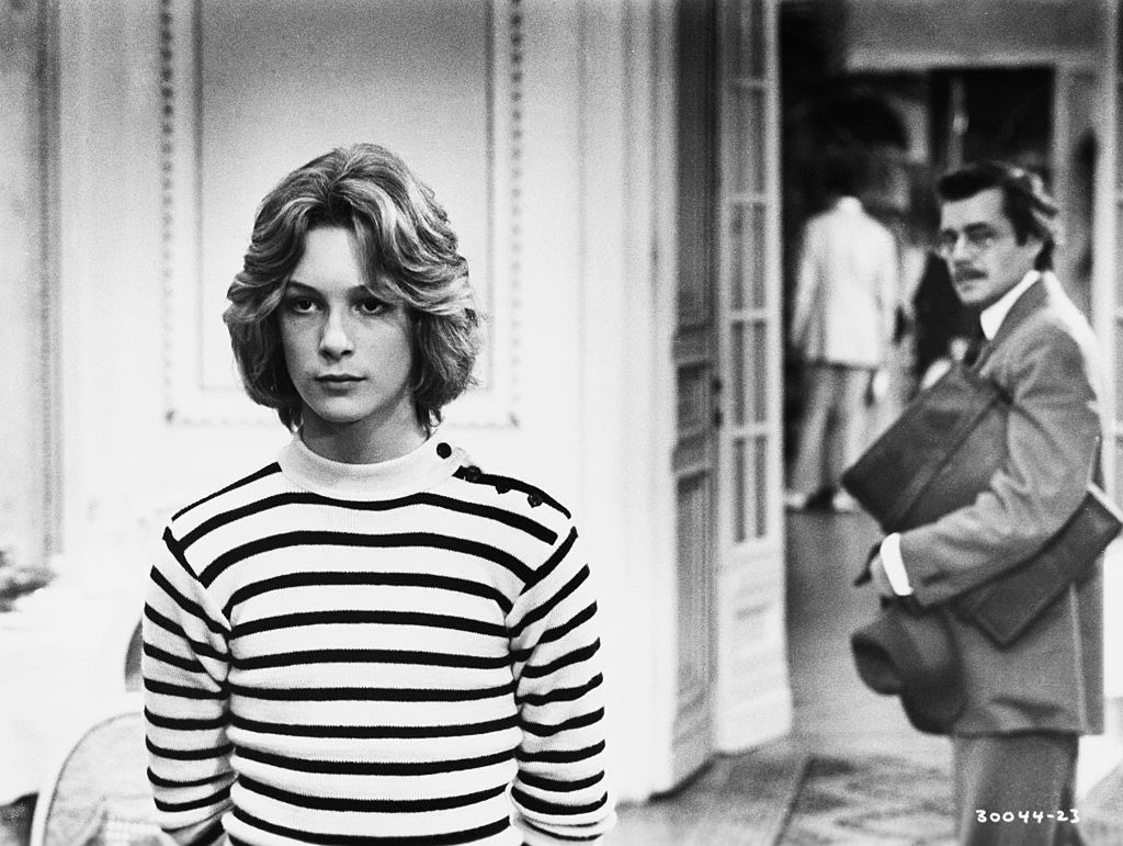 Bjorn Anderson and Dirk Bogarde in Death in VeniceBjorn Anderson as Tadzio and Dirk Bogarde as composer Gustav von Aschenbach in the 1971 film adaptation of the Thomas Mann novel Death in Venice. (Photo by �� John Springer Collection/CORBIS/Corbis via Getty Images)John Springer CollectionDirk Bogarde:CB2, men:CB2, movie actor:CB3, film still:CB2, movie set:CB2, English:CB2, Scandinavian ethnicity:CB2, Bjorn Andresen:CB3, fictional character:CB2, three people:CB1, performing arts:CB2, boy:CB3, Gustav Von Aschenbach:CB2, composer:CB2, Death in Venice (1971 movie):CB3, celebrities:CB2, Swedish:CB2, knight:CB2, teenager:CB3