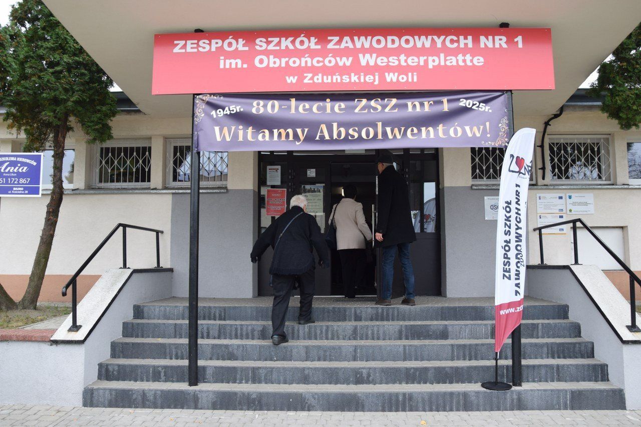 Wzruszający jubileusz 80-lecia Zespołu Szkół Zawodowych nr 1 w Zduńskiej Woli