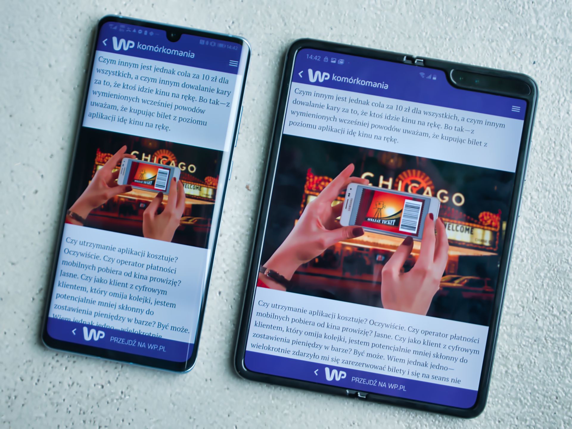 Samsung Galaxy Fold: składany ekran to jest to [TEST] 5