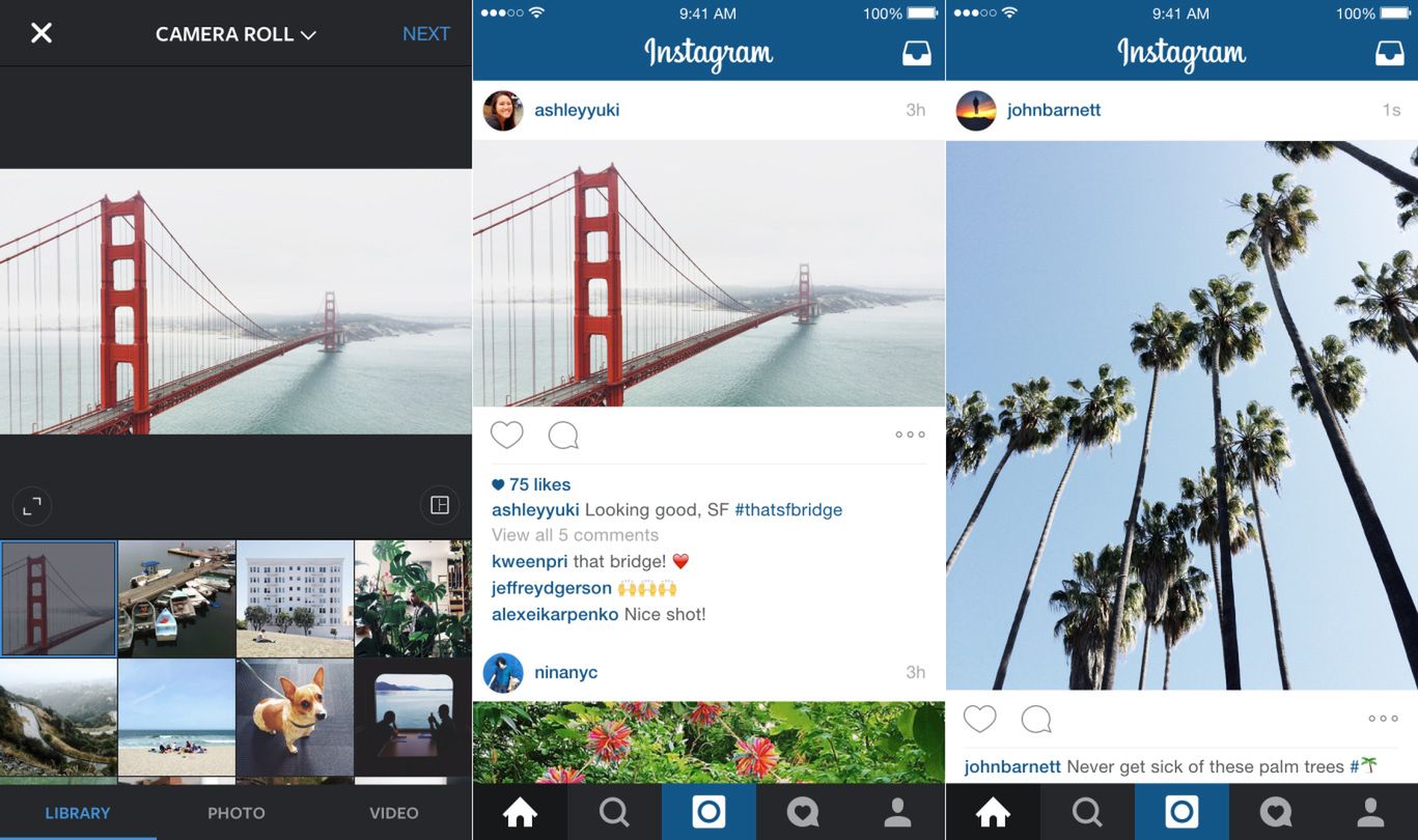 Instagram wprowadza inne formaty poza kwadratem: pion i poziom 2