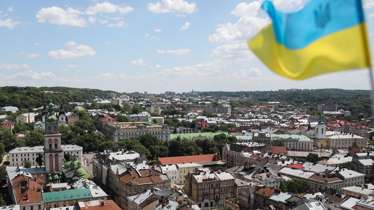 General view of the city of Lviv, Ukraine on 16 July 2019.  (Photo by Jakub Porzycki/NurPhoto via Getty Images)