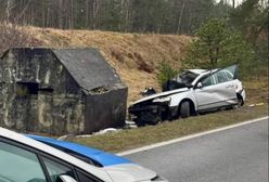 Tragiczny wypadek pod Piłą. Uderzyli w bunkier
