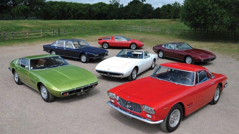 Tyle piękna w jednej kolekcji. To prawdziwa gratka dla fanów Maserati.