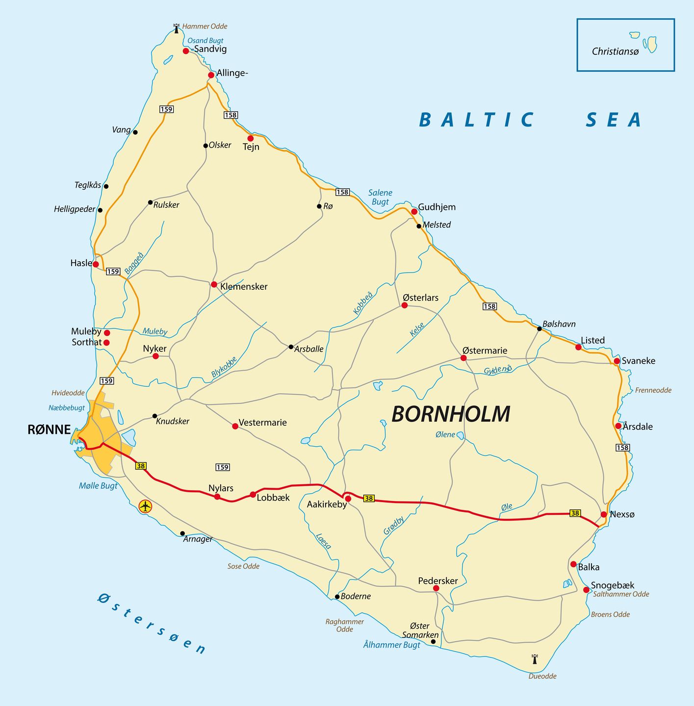 Mapa wyspy