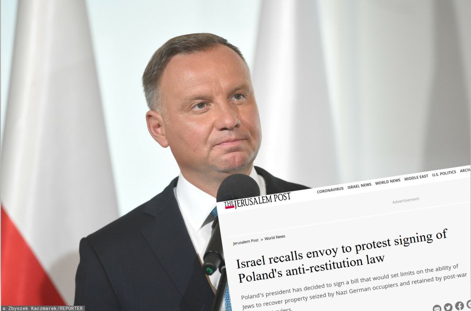 Izraelskie Media o Polsce. "Nowe prawo uniemożliwi zwrot mienia znacjonalizowanego w Polsce"