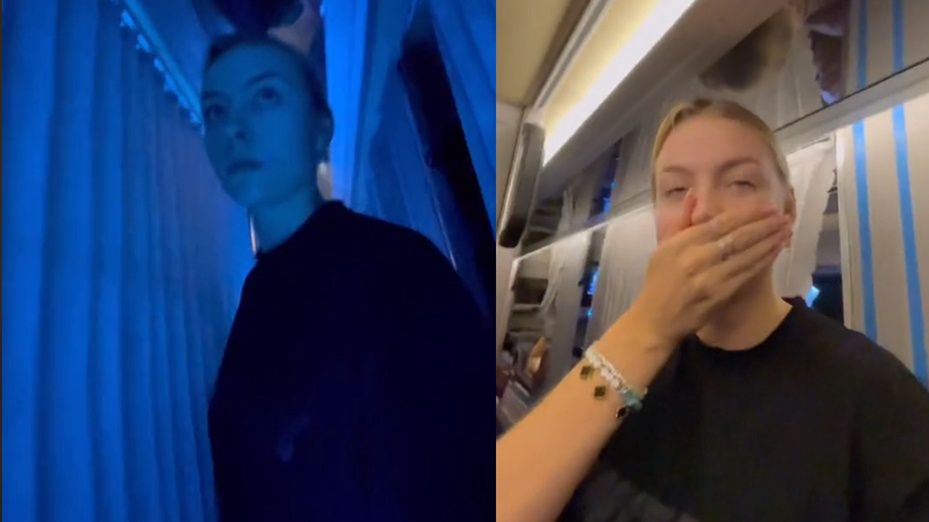 Influencerka załamana warunkami w wietnamskim autobusie