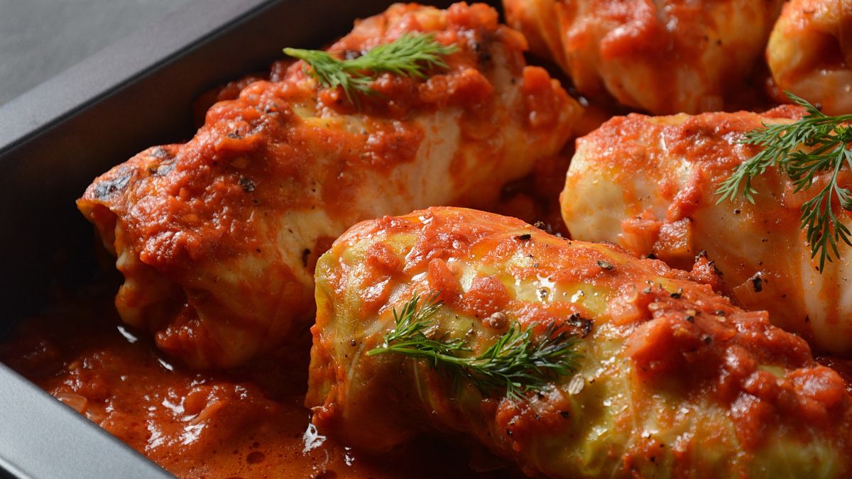 Gołabki z piekarnika