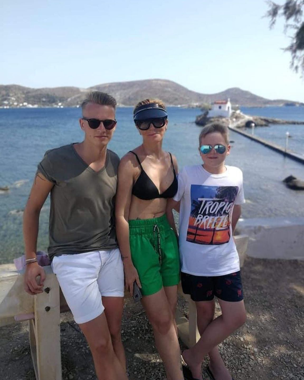 Paulina Smaszcz i Maciej Kurzajewski - wakacje na Leros