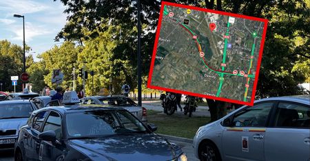 Dojazd na lotnisko sparaliżowany. Ludzie próbują dotrzeć pieszo