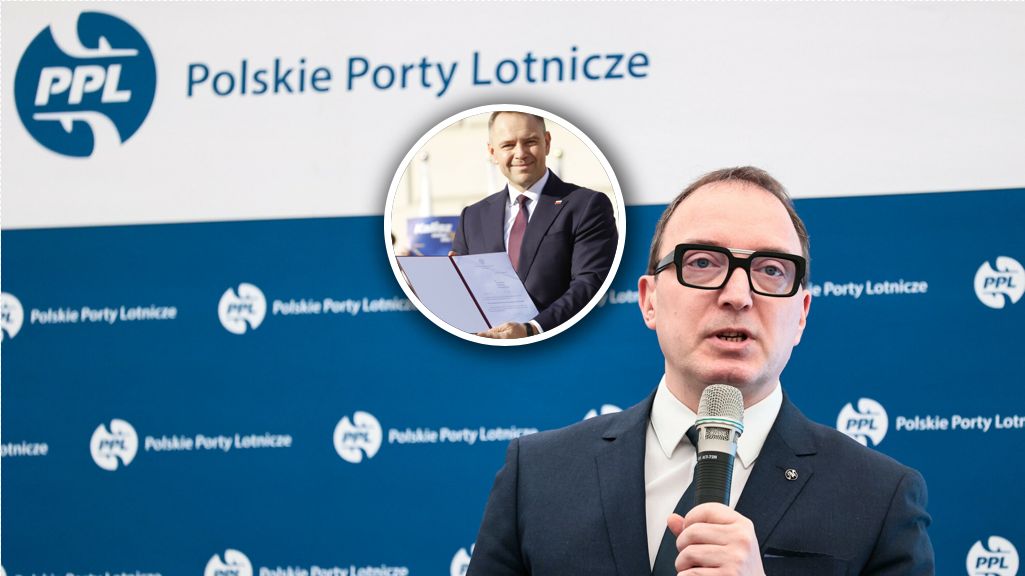 Adam Sanocki, wiceprezes PPL, wskazuje projekt Karola Nawrockieg