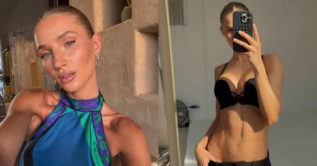 Agata Sieramska wygina śmiało ciało przed lustrem i chwali się KRATĄ na brzuchu. Jest ogień? (FOTO)