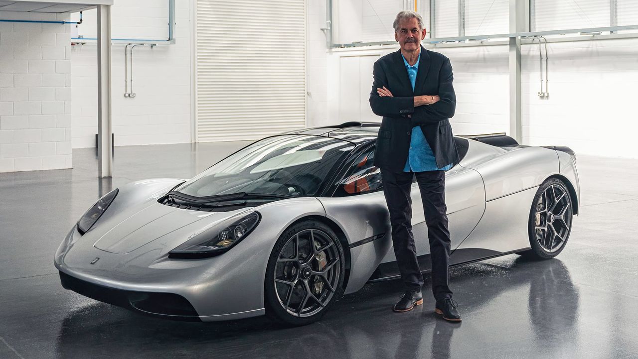 GMA T.50 to McLaren F1 naszych czasów. Gordon Murray znów zadziwia świat