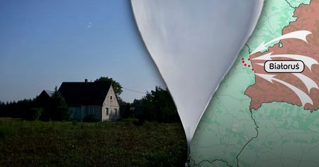 Nie tylko rosyjskie drony wlatują. SG: ponad 100 zdarzeń z dronami i balonami z Białorusi