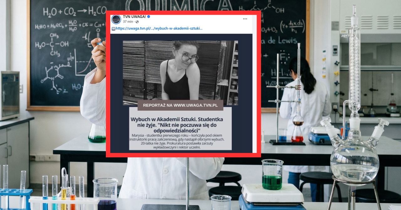 Wybuch w Akademii Sztuki. Zmarła 20-letnia studentka. Jest komentarz bliskich
