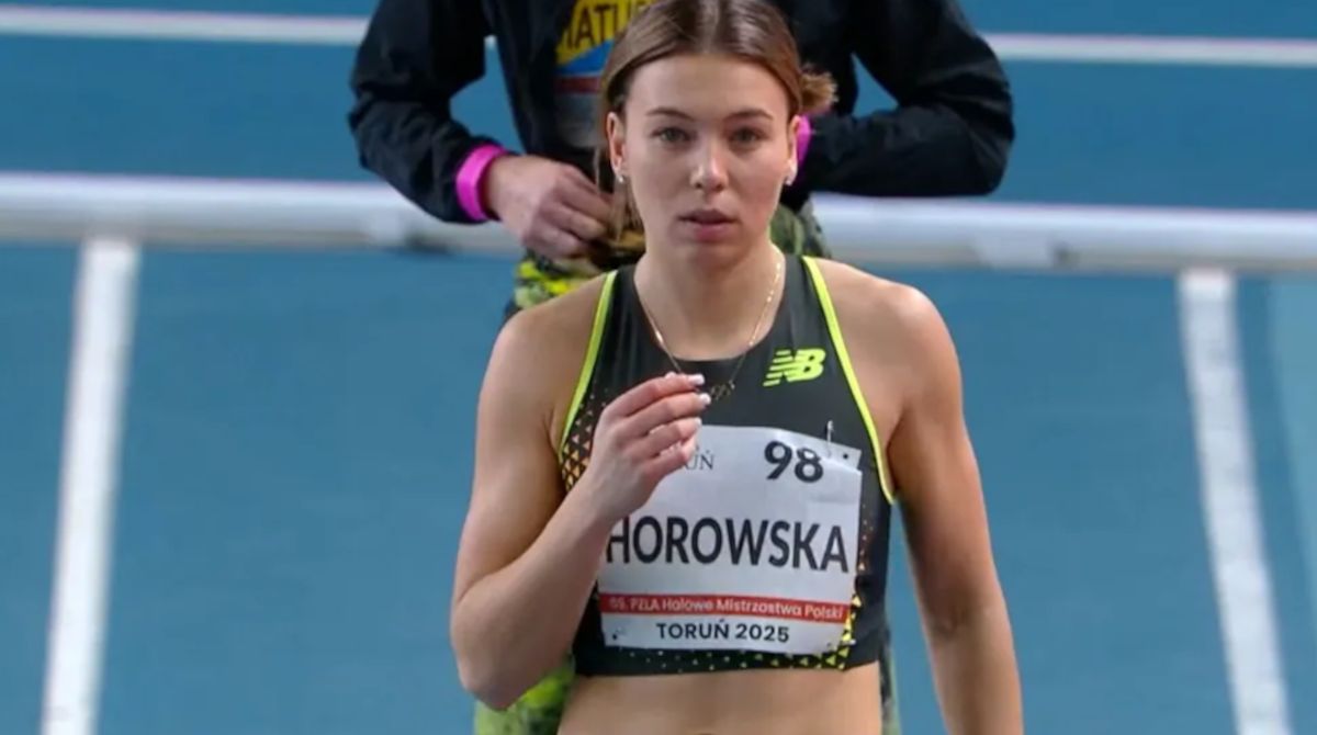 Nikola Horowska halową wicemistrzynią Polski.