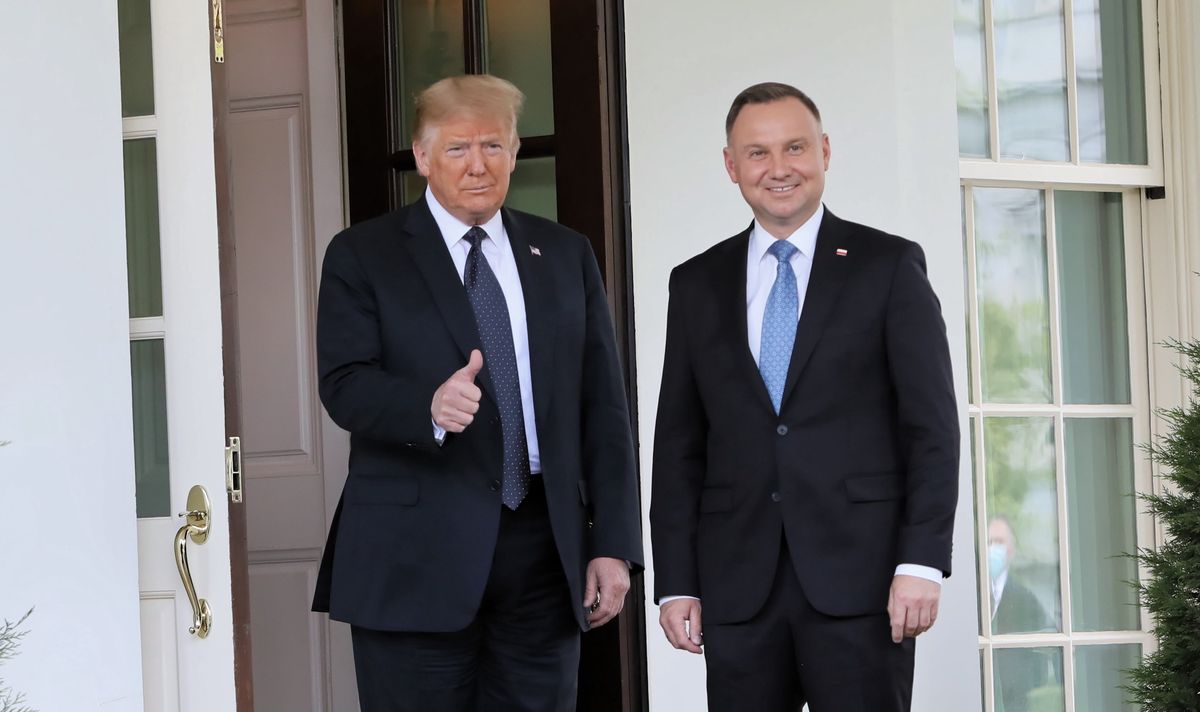 Wybory 2020. Ostatnie dni kampanii, Andrzej Duda z wizytą w USA. Spotkanie w Białym Domu (Relacja na żywo - 24 czerwca)